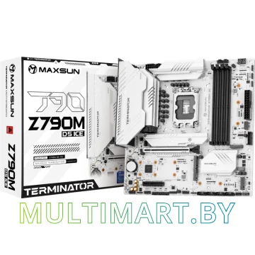 Материнская плата Maxsun Terminator Z790M D5 ICE картинка 6
